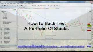 Lets Learn Amibroker How To Backtest A Portfolio Of Stocks In Minutes [upl. by Tartan]