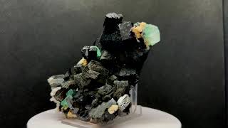 SCHORL FLUORITE FELDSPAR 1D085 [upl. by Issak]