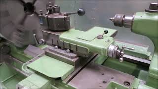 WEIPERT W500e Center lathe [upl. by Ytiak329]