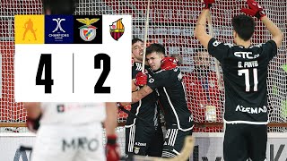 HIGHLIGHTS SL Benfica 🆚 Reus Deportiu [upl. by Ardnu]