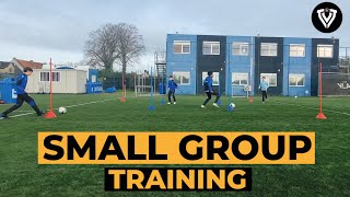 Small Group Football Training  Soccer Exercises  U11  U12  U13  U14  Thomas Vlaminck [upl. by Alih]