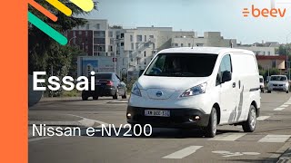 Essai Nissan eNV200  Meilleur véhicule utilitaire électrique  Nissan eNV200 Review  Beev [upl. by Adnauqaj]