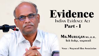 judge  Lecturer by Principal Sub Judge Nagercoil to The Civil Judge Exam Preparation Evidence [upl. by Flight]