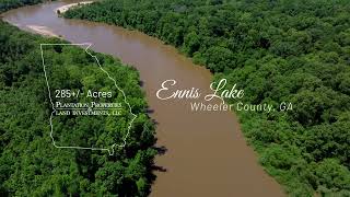 Ennis Lake  285± Acres in Wheeler County GA [upl. by Penhall]