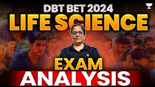 DBT BET 2024 Exam Analysis  DBT JRF 2024  Meghna Jha [upl. by Halstead]