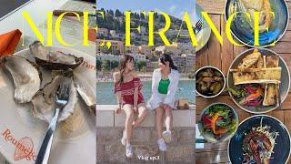 Nice France vlog 2023 尼斯三日遊 EU vlog Ep3 €66  18隻生蠔 Eze amp Menton一日遊 [upl. by Christos67]