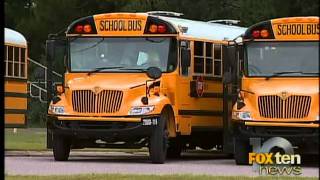 mobile county school bus inspections [upl. by Edurtreg]