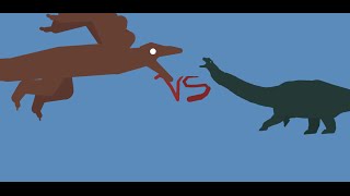 Microraptor VS Argentinosaurus [upl. by Adali]