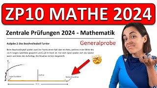 🚀🚀🚀 GENERALPROBE ZP 10 MATHE 2024  quadratische Funktionen Abschlussprüfung Realschule Gymnasium [upl. by Ehtyaf803]