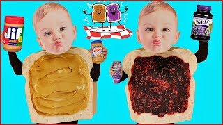 Kids Songs Peanut Butter and Jelly Song PB and J Silly Songs For Kids Babies Children Toddlers [upl. by Patricio]