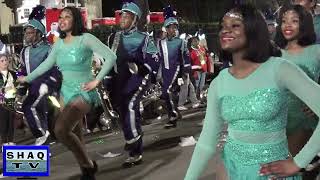 South Atlanta High School Marching Hornets  2024 Mardi Gras Parade [upl. by Flita249]