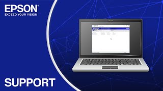 EpsonNet Config  Troubleshooting Network Connection Issues [upl. by Ahsirpac]