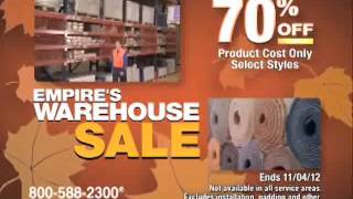 Empire Today  70 Off Warehouse Sale Animated Clip Last [upl. by Rutherfurd]