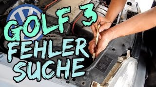 VW GOLF 3 FEHLERSUCHE TUTORIAL  ELEKTRIK  BARSTUNINGTV [upl. by Quiteris710]