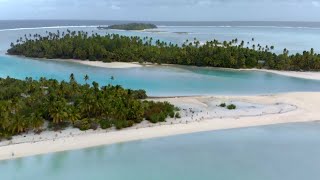 Flats fly fishing for Bonefish in Aitutaki [upl. by Bilat291]