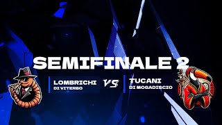 Semifinale 2  Lombrichi di Viterbo  Tucani di Mogadiscio  Birthday Cup X  Full Version [upl. by Bertelli]