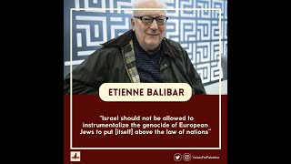 Palestine  Etienne Balibar le 2 mars 2024 à la Bastille sous la pluie [upl. by Ingalls]