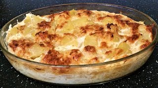 gratin pomme de terre غراتان بطاطا سريع للعاملات خاصة [upl. by Mahmud]