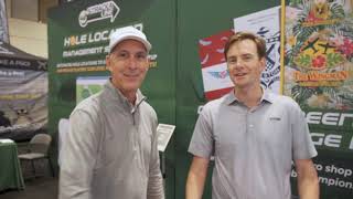 Automated Hole Location Software partnered with Golf Genius  PGA Show 2024 [upl. by Ephrayim]