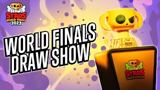 2023 Brawl Stars World Finals Draw Show [upl. by Yrrep]