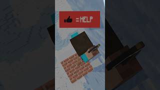 HELP Herobrine minecraft herobrine shorts [upl. by Naenej366]