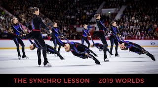 The Synchro Lesson 2019 World Synchronized Skating Championships Team Paradise Rockettes Nexxice [upl. by Anaeel301]