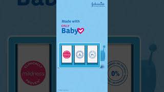 Johnson’s Baby Made with only baby safe ingredients  Best Baby Products for Newborns [upl. by Enimisaj841]