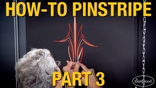 How To Pinstripe Custom Pinstripes with Rick Harris amp Kevin Tetz  Pt3 of 3  Eastwood [upl. by Arabella]