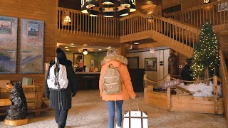 Starved Rock Lodge amp Conference Center  Winter Tour  Starved Rock State Park [upl. by Jordain847]