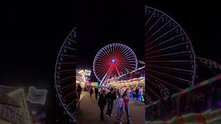 Riesenrad EuropaRad  Kipp amp Sohn Offride  Bad Kreuznacher Jahrmarkt 2024  Kirmes Fahrgeschäft [upl. by Demaria979]