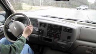 Test Drive the 2003 Ford F350 Lariat Super Duty Powerstroke Dually Start Up Engine Tour [upl. by Eeralav]