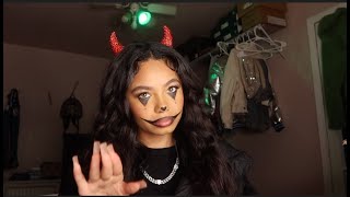 MAKEUP ROUTINE HALLOWEEN EDITION💄🎃 gets deep amp personal🥺 [upl. by Ellivro]