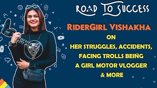 Rider Girl Vishakha On Being India’s First Female Motor Vlogger Facing Problems Trolls amp More [upl. by Aramak]