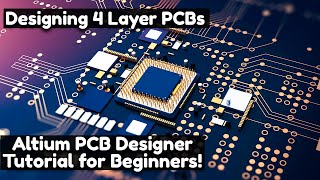 How to Create 4 Layer PCBs using Altium Easily Altium Tutorial for Beginners [upl. by Otnas790]