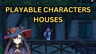 The homes of playable Genshin characters [upl. by Emil880]