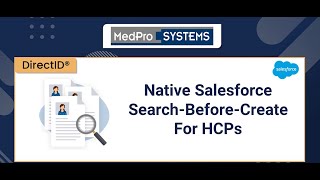 MedPro Systems DirectID Salesforce Integration [upl. by Ardnosac]