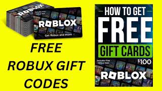 FREE UNUSED 150000 ROBLOX GIFT CARD CODES 2024  Free Roblox Gift Codes Live Proof UPDATE [upl. by Natlus]