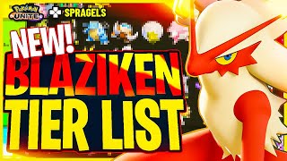 NEW Blaziken Pokemon Unite Tier List [upl. by Leasa585]