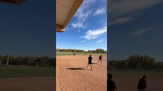 When you finally get that hit softball softballhighlights baseball sportsbs softballlovers [upl. by Adnuhsor]