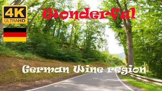 Scenic Drive through the Mosel Wine Region in Germany [upl. by Econah]