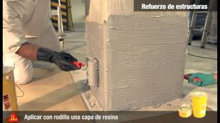 Refuerzo estructural  SikaWrap  Sika España [upl. by Patrich]