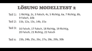 Prüfungstraining B1  Modelltest 2 Hören Teil 4  Prüfungsvorbereitung Goethe ÖSDZertifikat B1 [upl. by Odlanyar867]