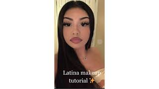 Copy And Paste Latina Makeup Tutorial [upl. by Melamie]