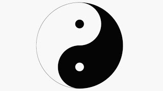 How to Draw a Yin Yang Symbol in Adobe Illustrator [upl. by Ardnuas46]