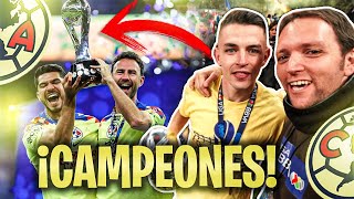 Club América y Álvaro Fidalgo CAMPEONES de México 🇲🇽 Vlog [upl. by Kattie508]