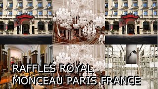 Raffles Royal Monceau Paris France [upl. by Ardnat]