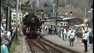 Interlaken West BLS 75 Year Rail in 88 Steam Spectacular [upl. by Ulberto]