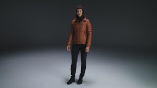 Arcteryx  Cerium LT Hoody Womens  Rhassoul [upl. by Ransell750]