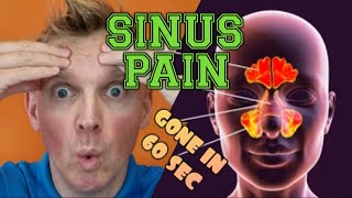 Lymph nodes MASSAGE for SINUS PAIN amp TENSION HEADACHE [upl. by Iluj]