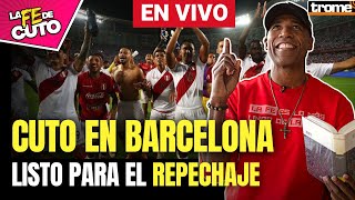 ENVIVO│🇵🇪¡PERÚ VS AUSTRALIA CUTO está en Barcelona para apoyar a la selección peruana [upl. by Ycnaf207]